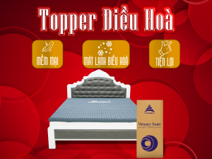 NỆM TOPPER ĐIỀU HOÀ Á CHÂU