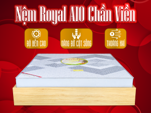 NỆM BÔNG ÉP ROYAL A10 CHẦN VIỀN