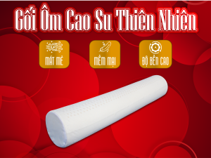 GỐI ÔM CAO SU THIÊN NHIÊN Á CHÂU